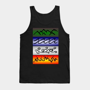 Four elements of nature Tank Top